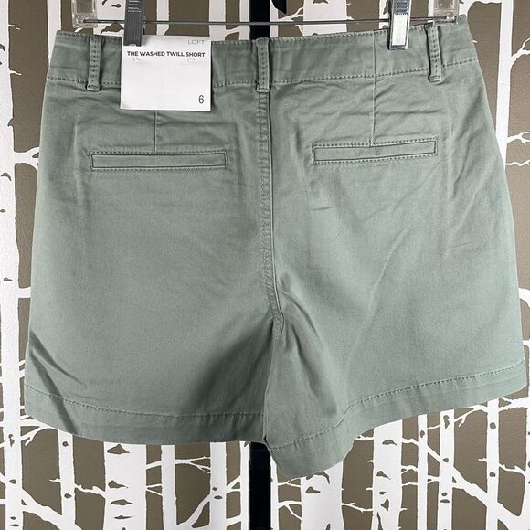 NEW LOFT Washed Twill Short 6 - Picture 7 of 7